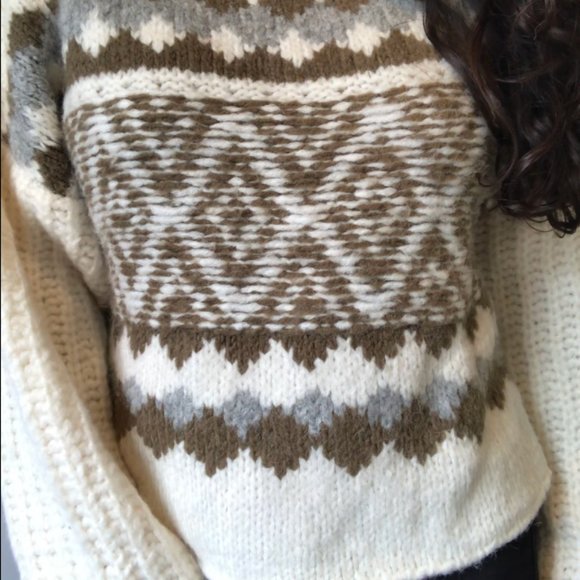 Free People FP Alpine Pullover Sweater Size M (OB1217257) - Picture 2 of 4